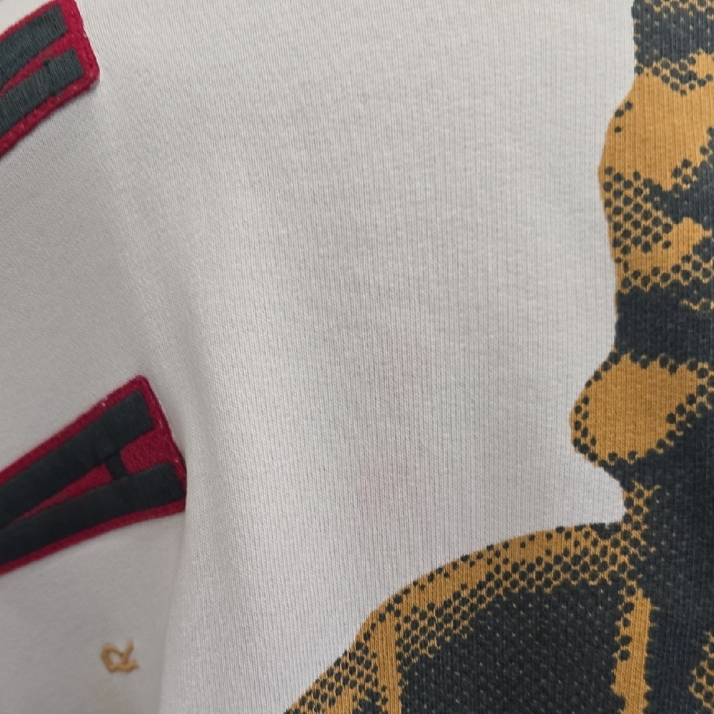 Vintage Nike Air Jordan VII 1992 All Over Print Sweatshirt L Jumpman 23 - Picture 11 of 17